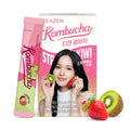 TWICE x TEAZEN Kiwi Strawberry Kombucha | Sugar-Free Probiotic Gut Health Drink Mix | 10 Sachets (50g)